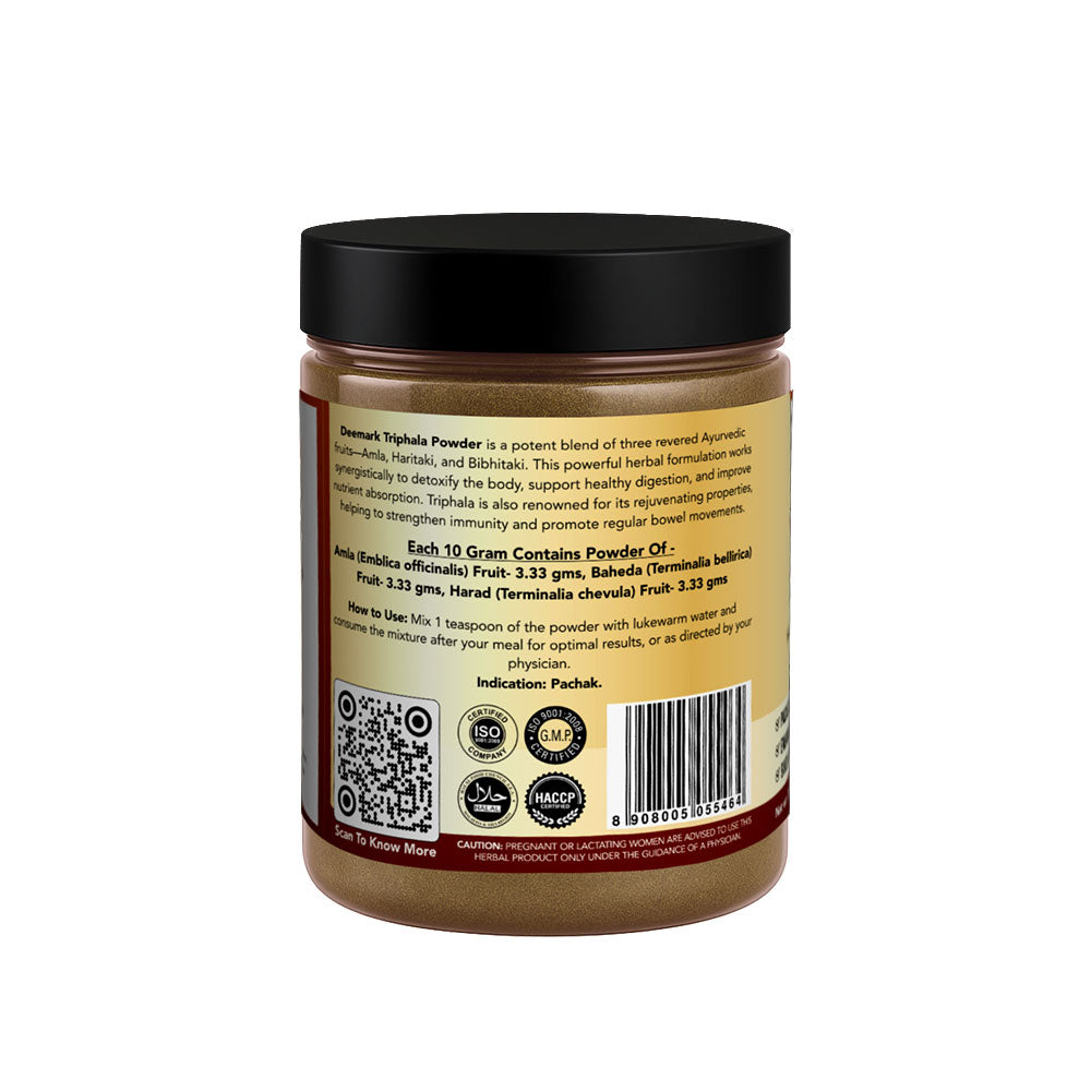 Deemark Triphala Powder -100% natural & pure product for healthy life