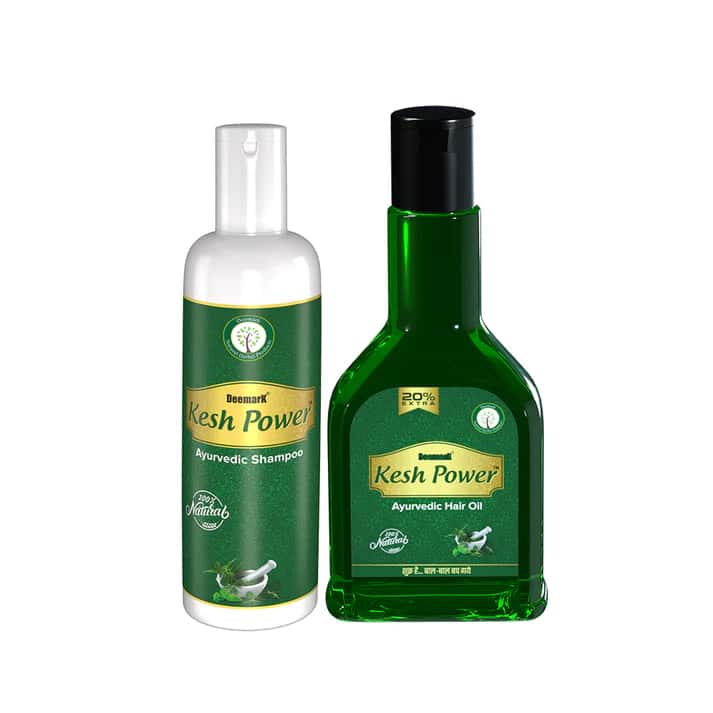 Kesh Power Ayurvedic Hair Oil and Shampoo for Hair fall