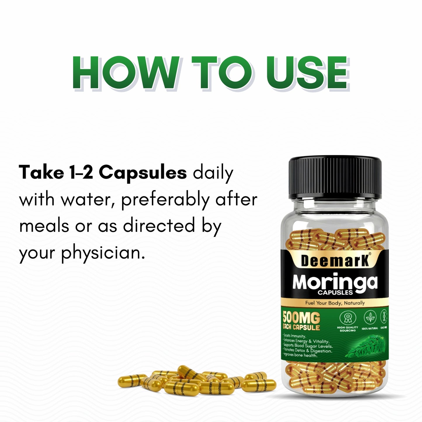 Deemark Moringa Capsules