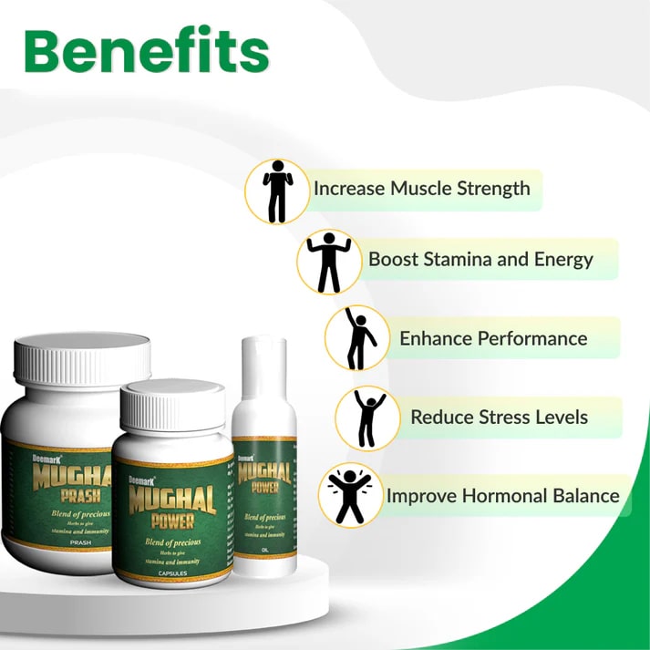 Mughal Prash - Ayurvedic Stamina Enhancer and Strength Booster for Men