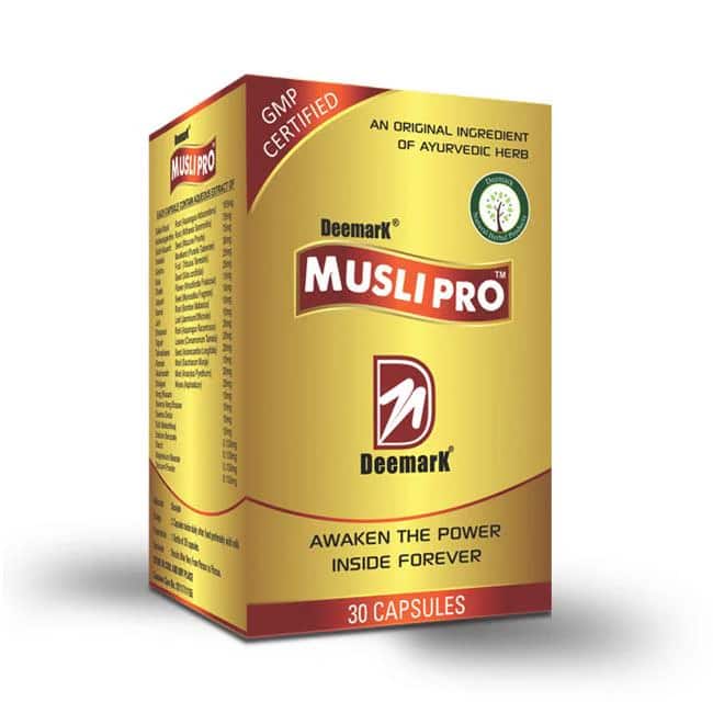 Musli Pro - Ayurvedic Capsules to Improve Desire & Drive in Men and Women