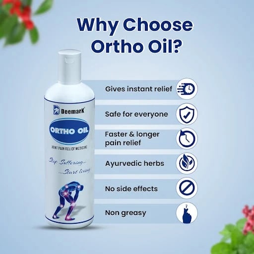 Ortho Oil- Ayurvedic Oil For Joint & Muscle Pain