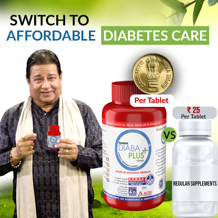 Diaba Plus Ayurvedic Tablets for Sugar Control