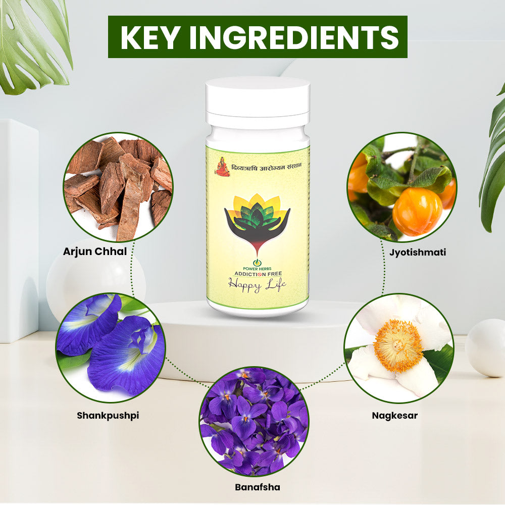 Addiction Free Happy Life - An Ayurvedic Medicine To Quit Alcohol and Smoking