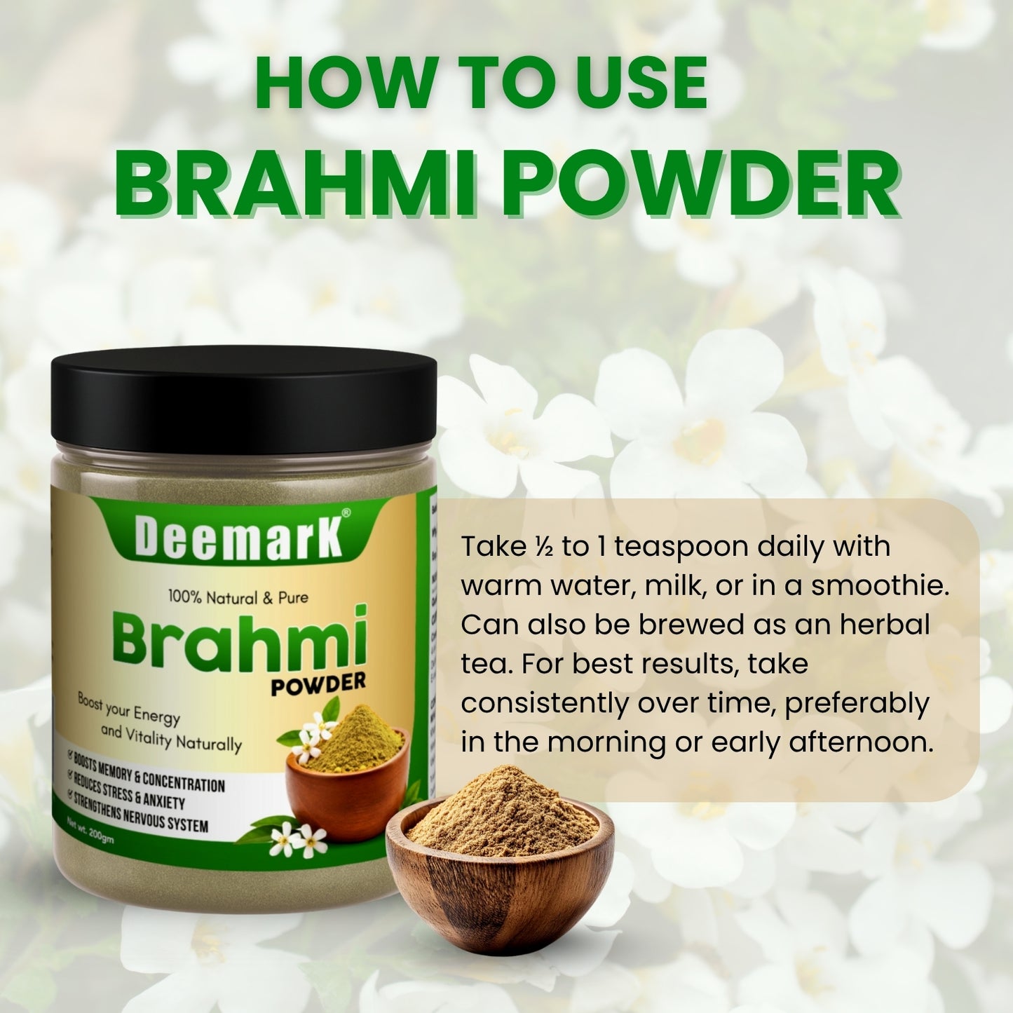 Deemark Brahmi Powder