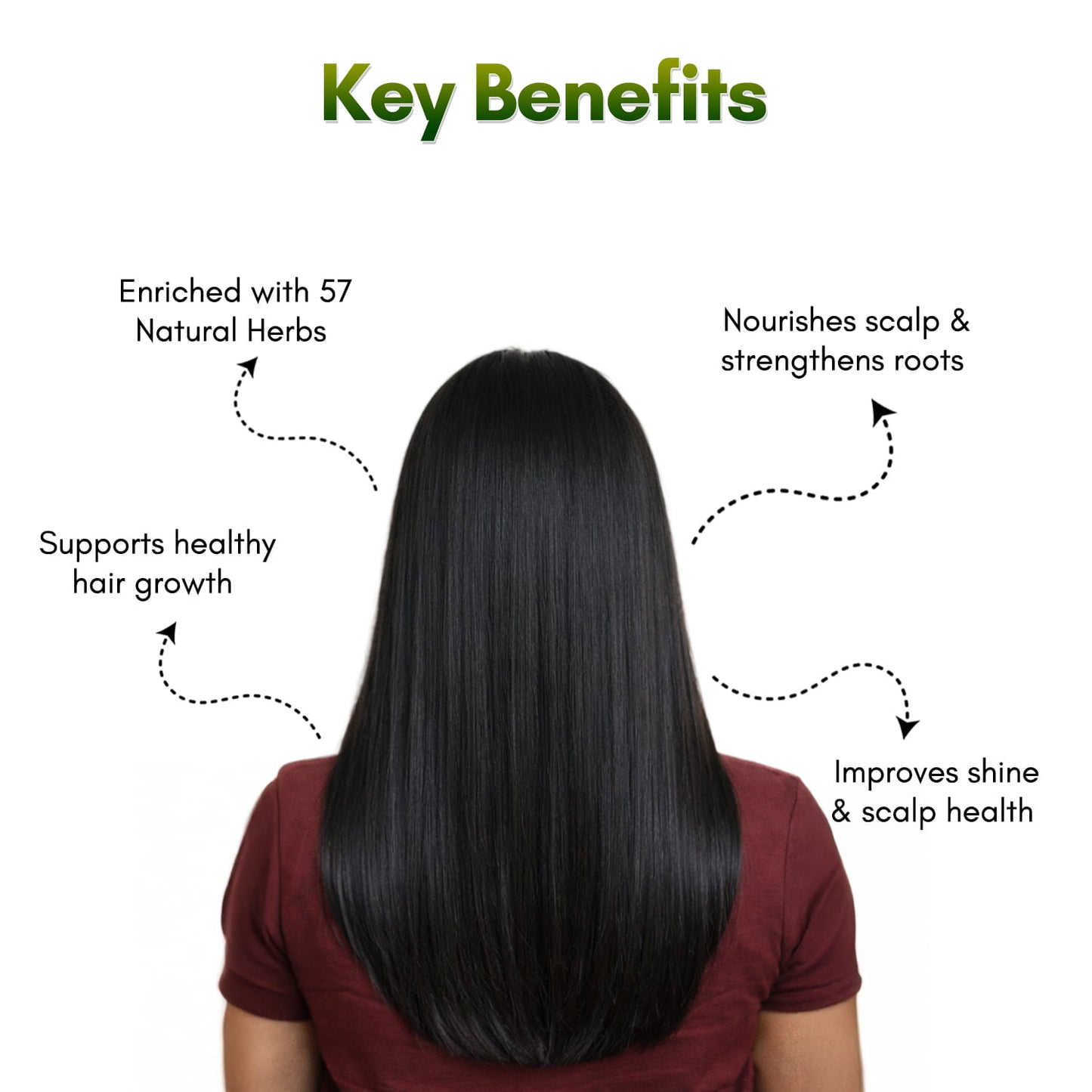 Herbal Hair Oil Plus for Healthy & Shiny Hair