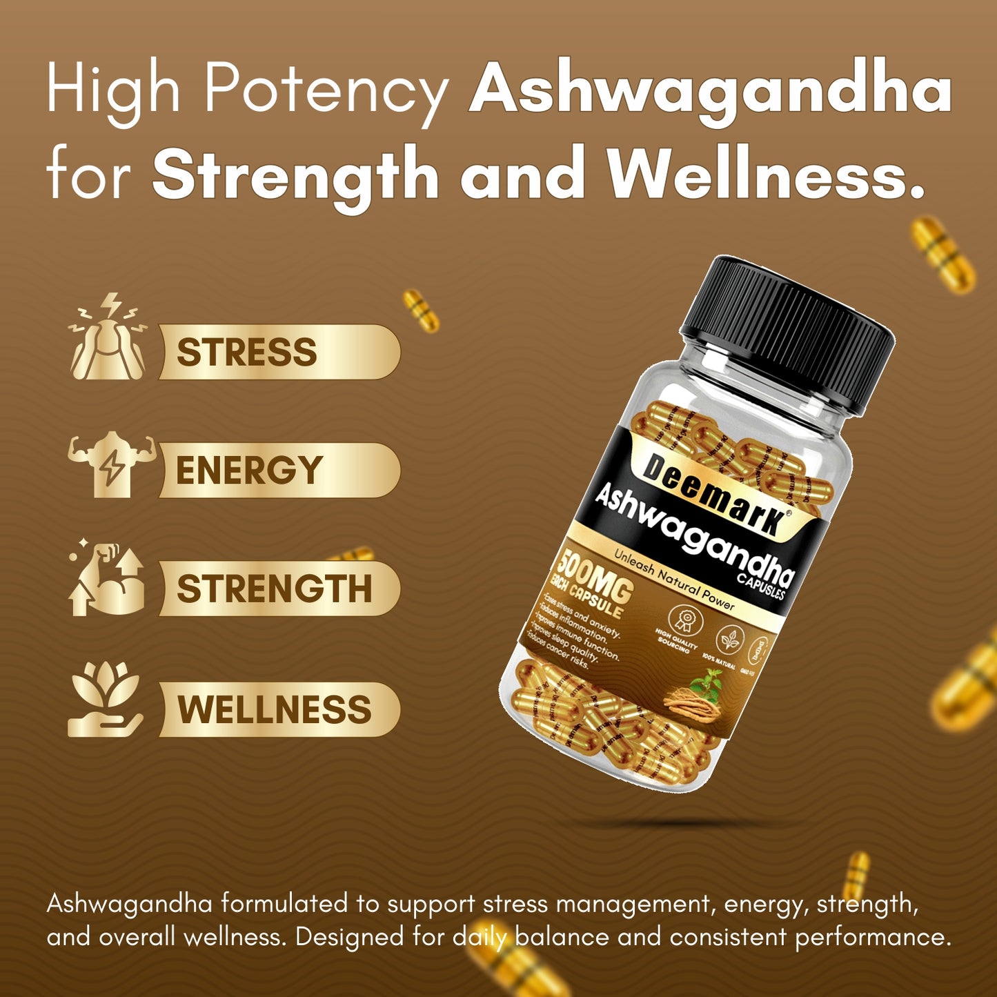 Deemark Ashwagandha Capsules