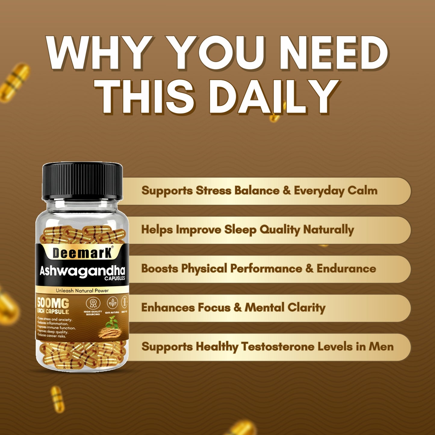 Deemark Ashwagandha Capsules