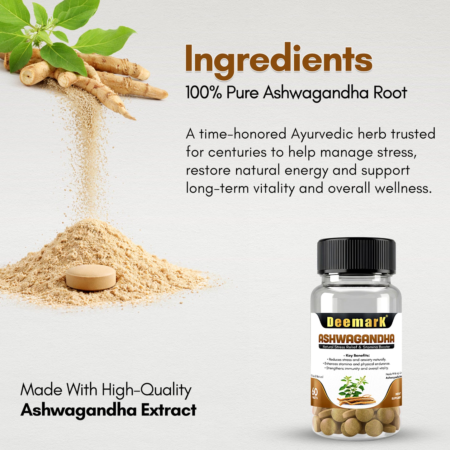 Deemark Ashwagandha Tablets
