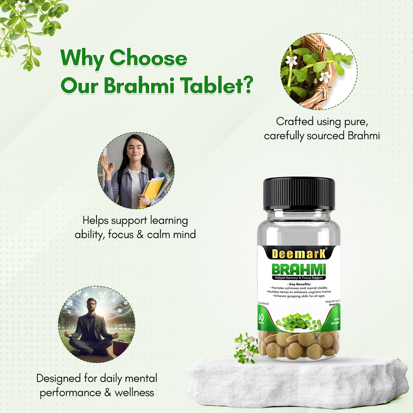Deemark Brahmi Tablets