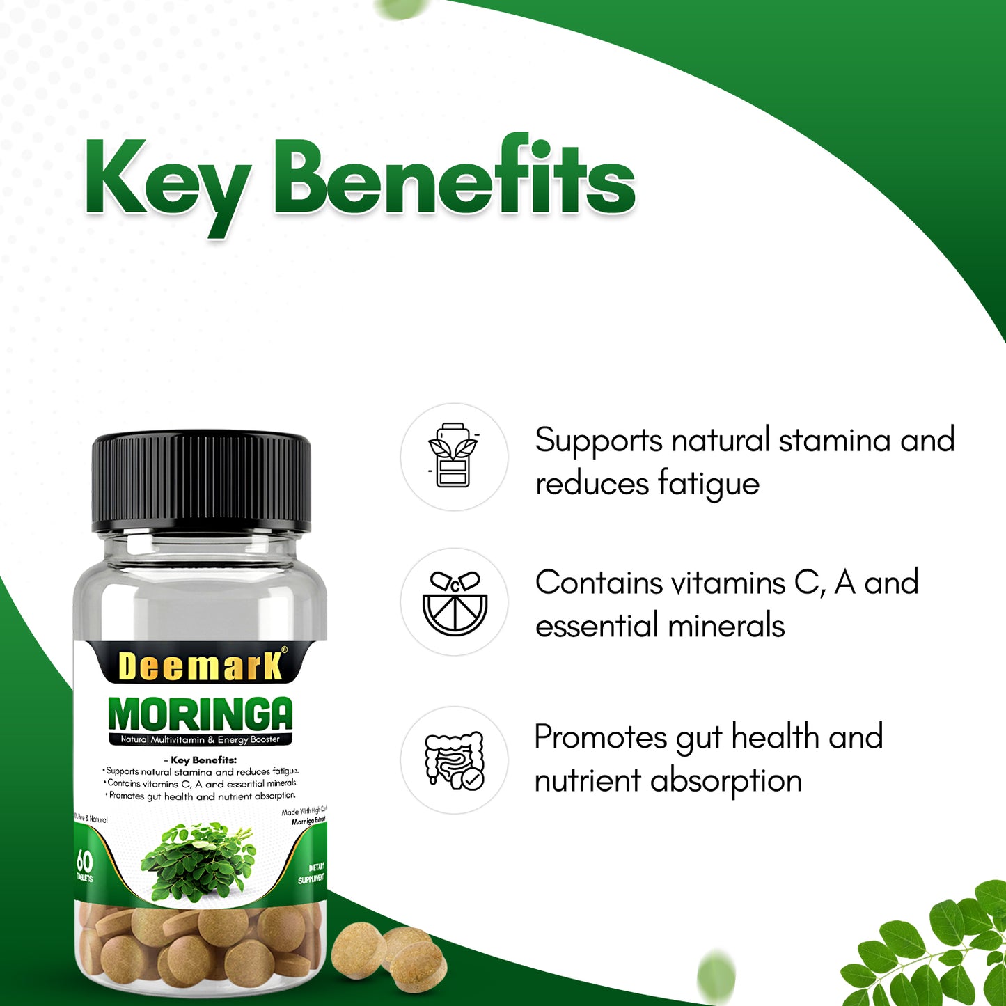 Deemark Moringa Tablets