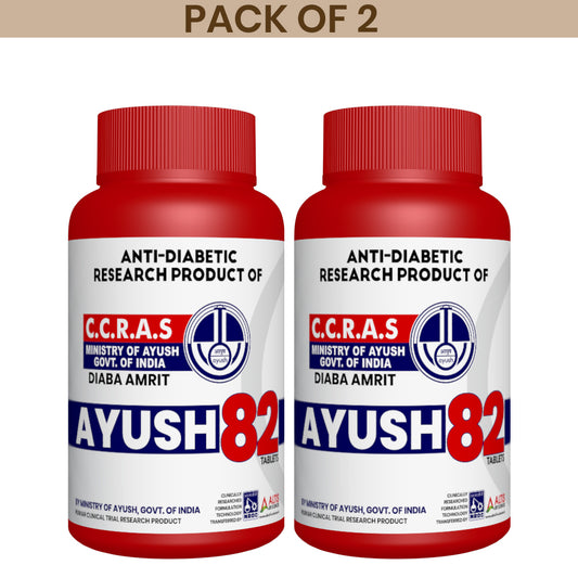 Ayush 82 Tablets for Diabetes (Pack of 2)