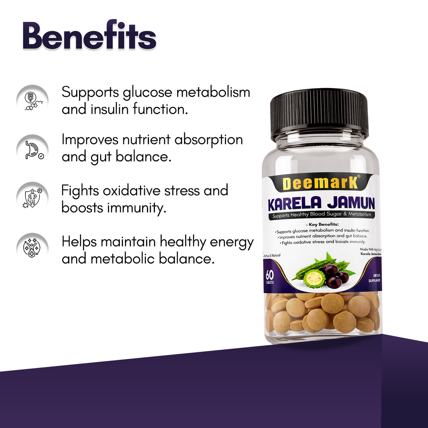 Deemark Karela Jamun Tablet