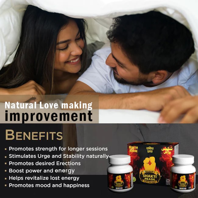 Shakti Prash - Ayurvedic Supplement For Men and Women to Enhance Better Performance and Desires Naturally