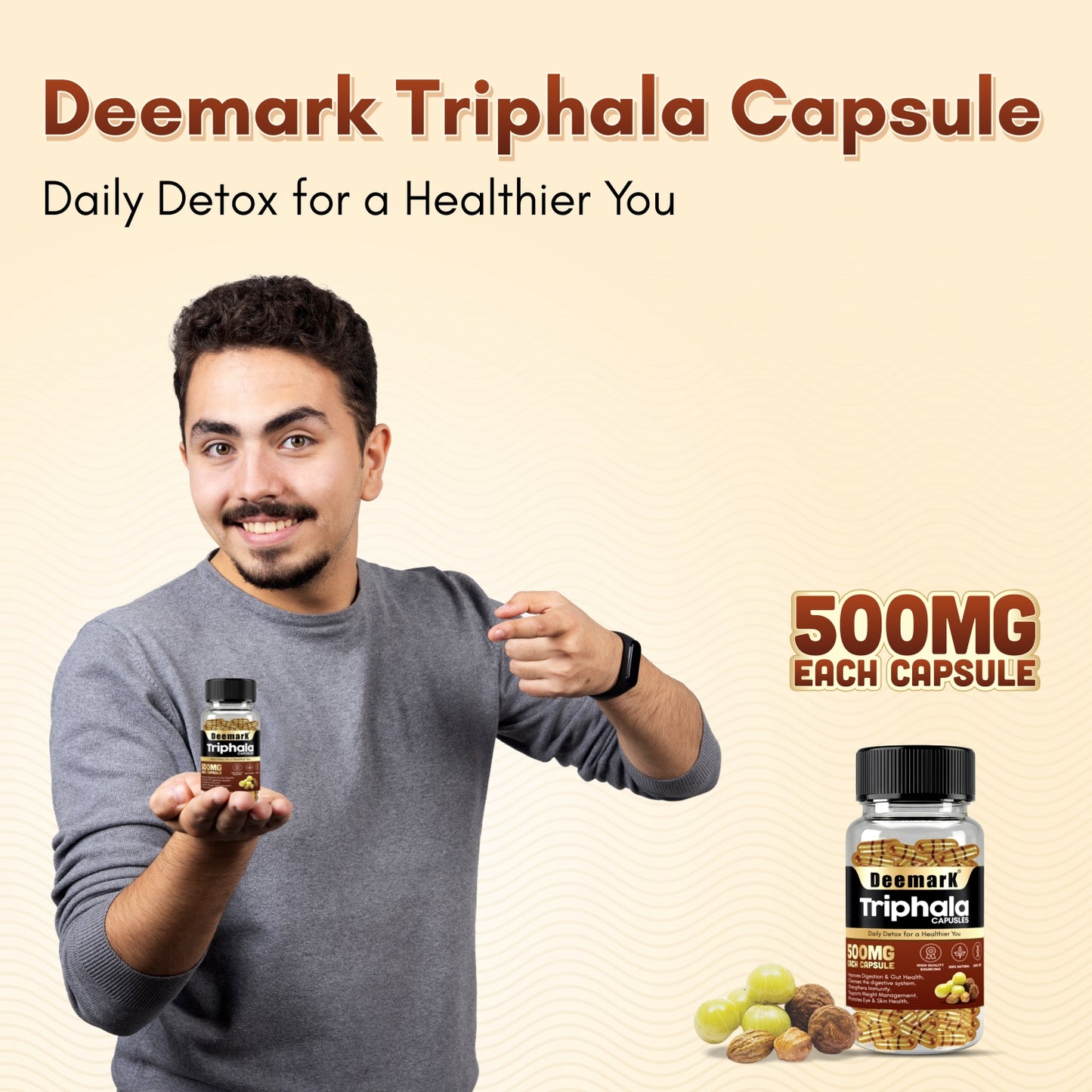 Deemark Triphla Capsules