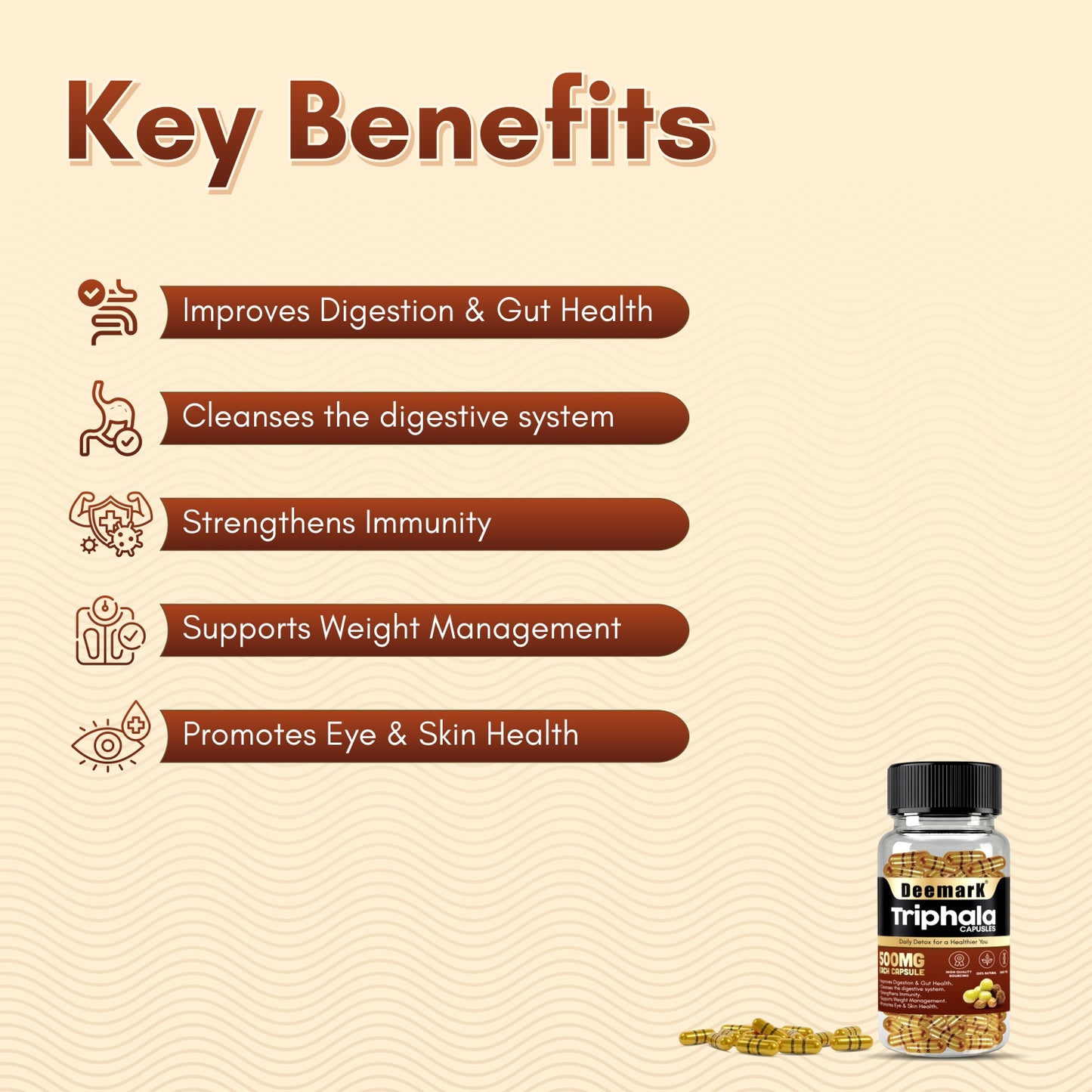 Deemark Triphla Capsules