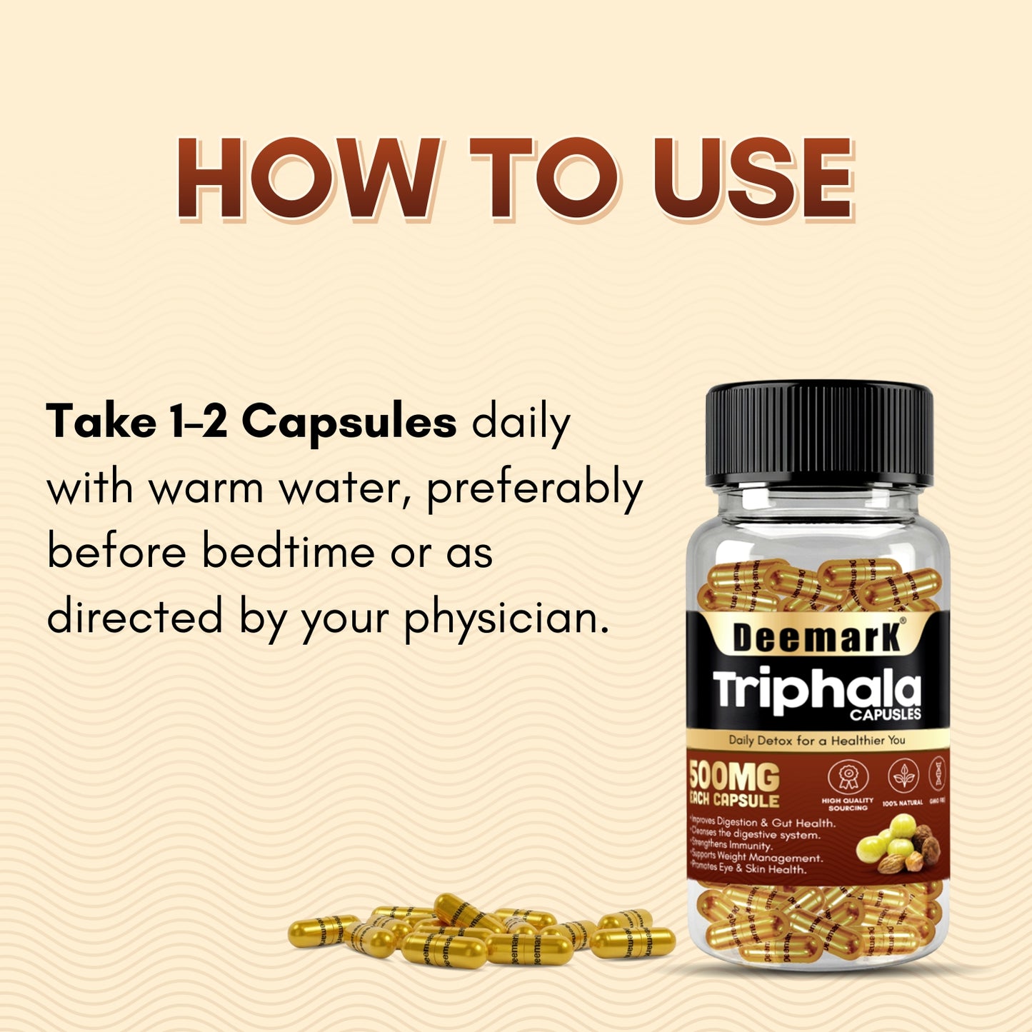 Deemark Triphla Capsules