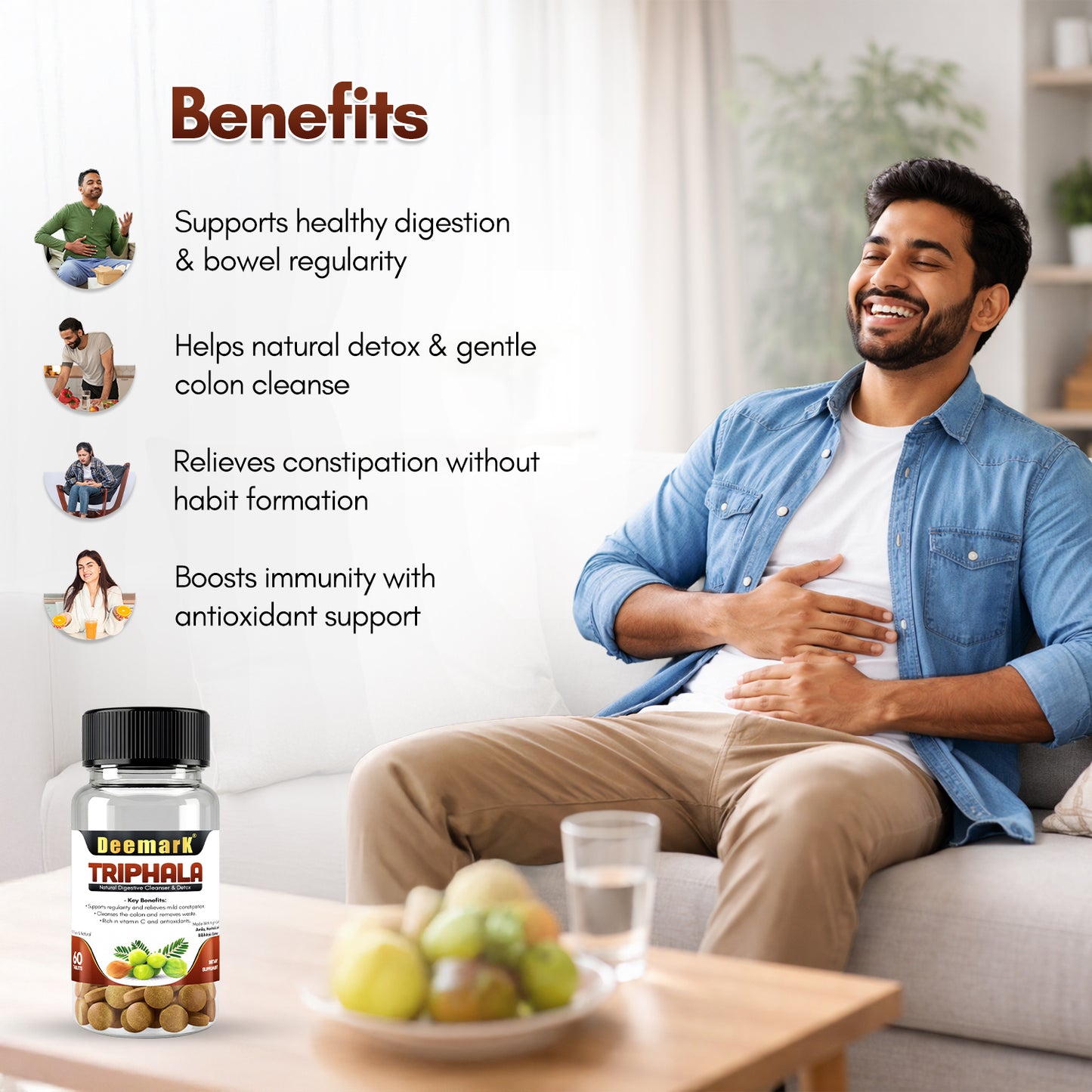Deemark Triphala Tablets