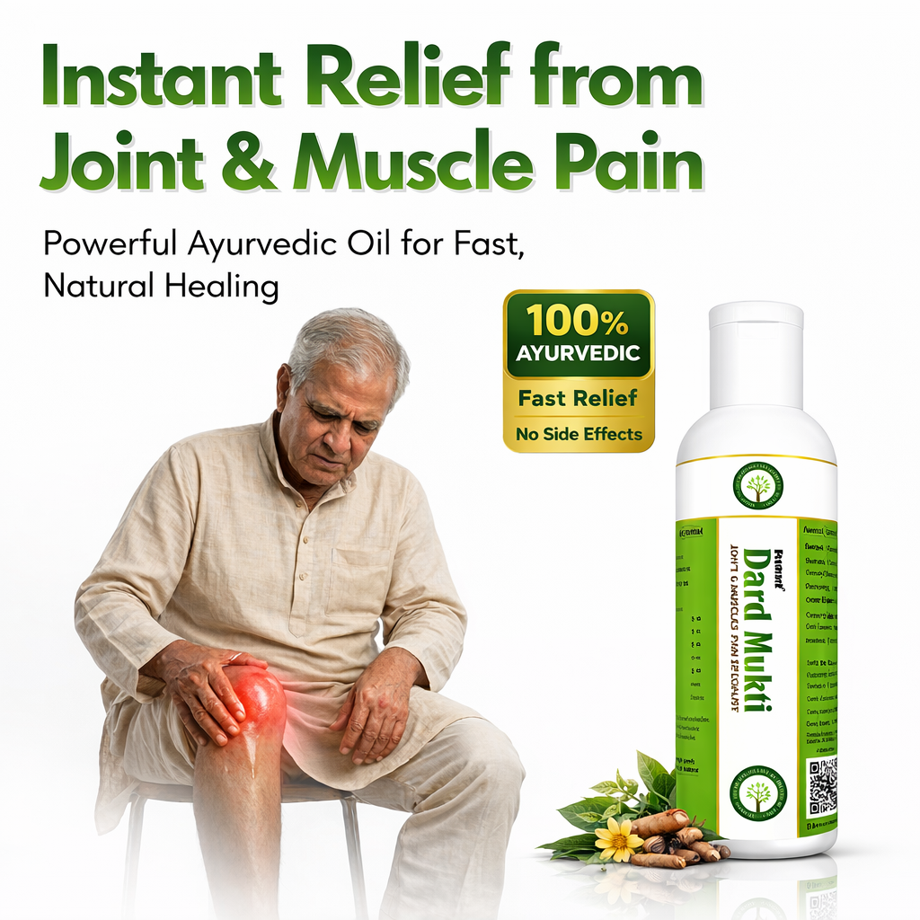 Dard Mukti Oil - A Natural Ayurvedic Pain relief oil for Joint & Muscle pain
