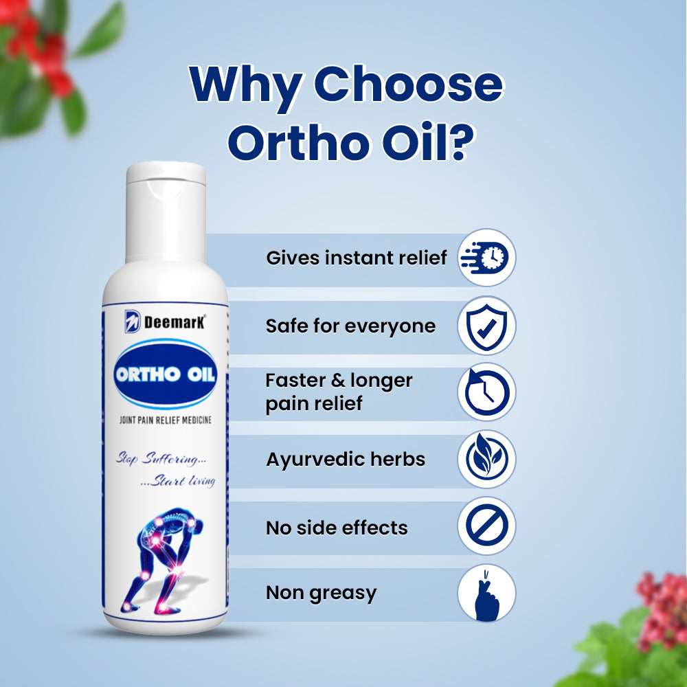 Ortho Oil- Ayurvedic Oil For Joint & Muscle Pain
