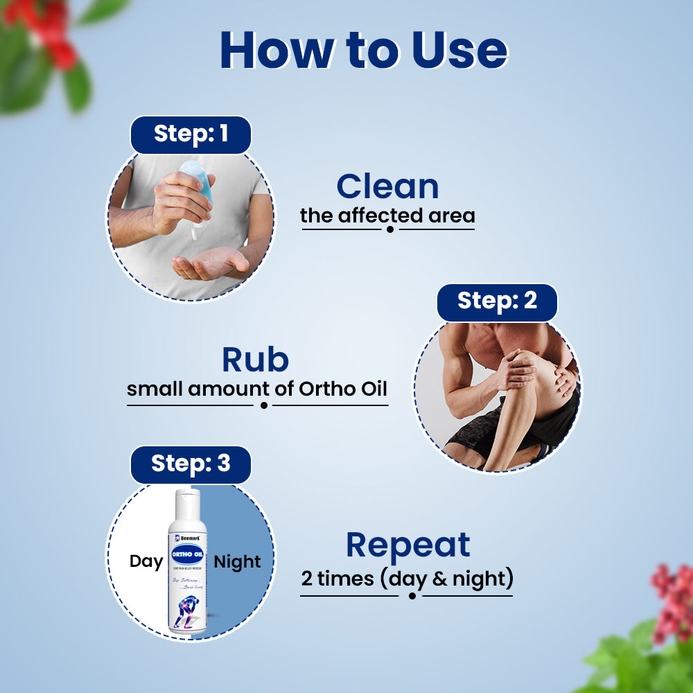 Ortho Oil- Ayurvedic Oil For Joint & Muscle Pain