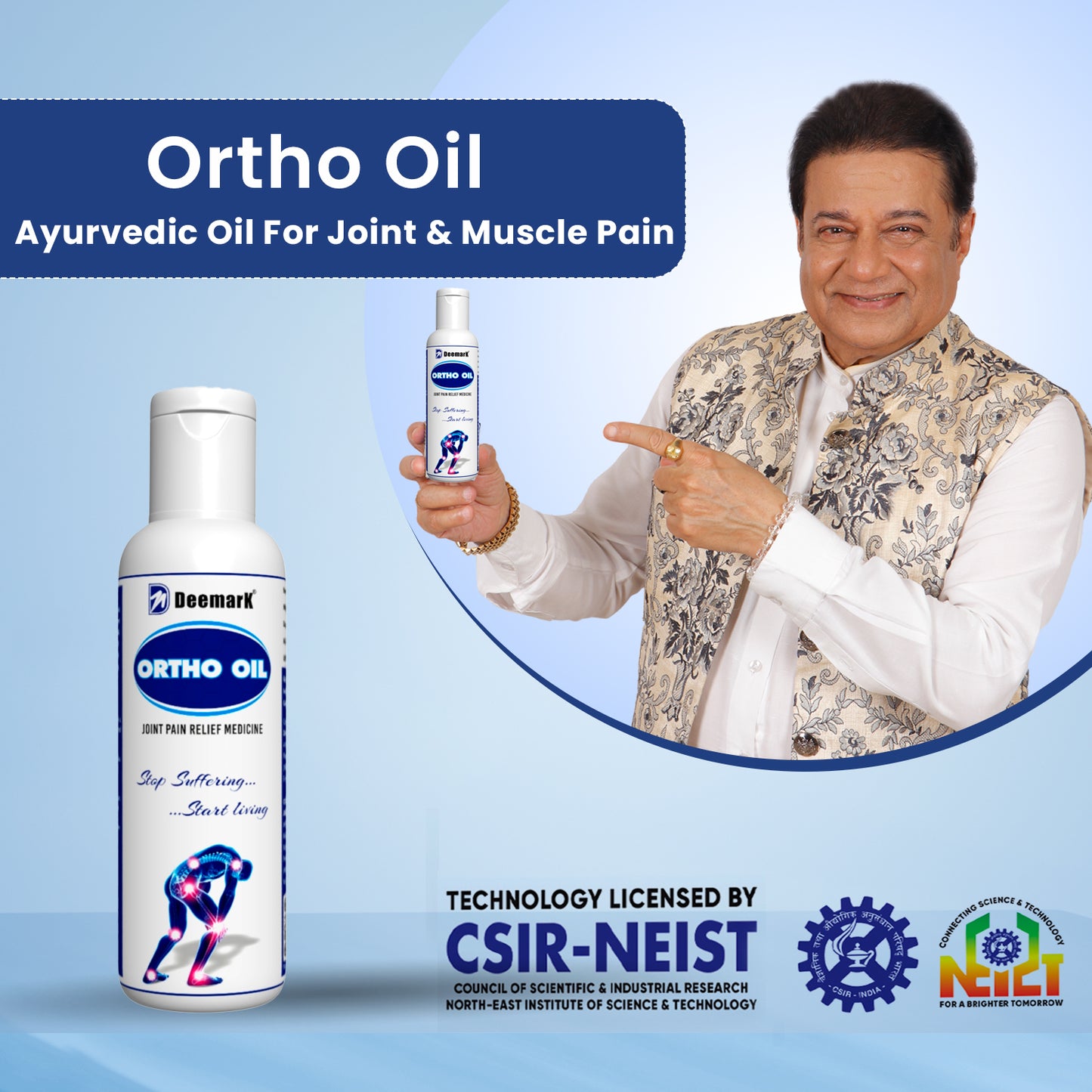 Ortho Oil- Ayurvedic Oil For Joint & Muscle Pain