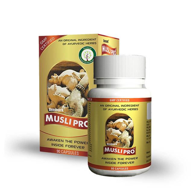 Musli Pro - Ayurvedic Capsules to Improve Desire & Drive in Men and Women